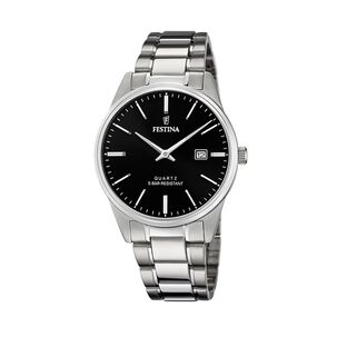 Reloj F20511/4 Festina Negro Hombre Acero Clasico