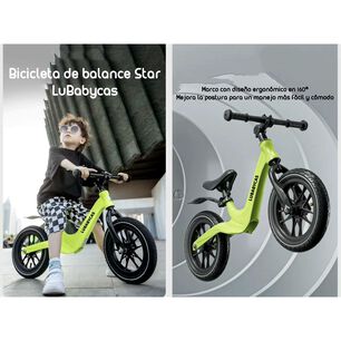 Bicicleta De Equilibrio Aprendizaje 2-8a&ntilde;os Lubabycas Rosada