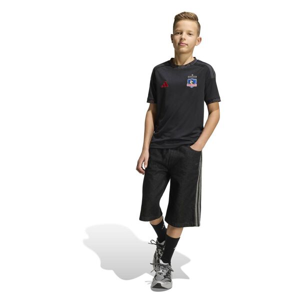 Polera Versi&oacute;n Fan De Visitante Para Ni&ntilde;os Del Colo-colo 2026