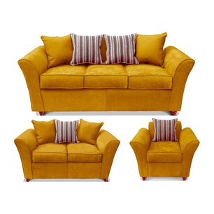 Juego De Living Elegant Detail Minesota 3-2-1 / 6 Cuerpos, 6 Cuerpos