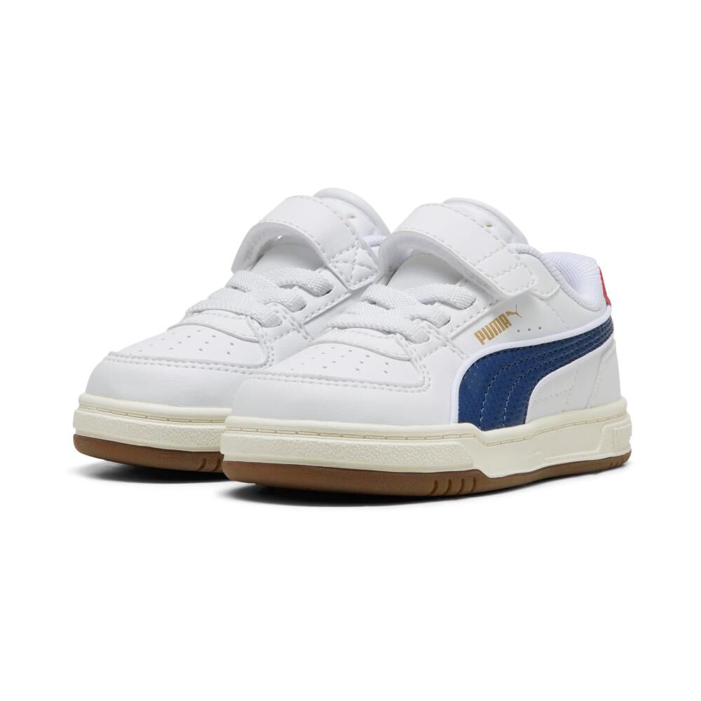 Zapatilla Urbana Unisex Puma Caven Iii Retro Ac+ Inf White-blue Jewel-gum image number 0.0