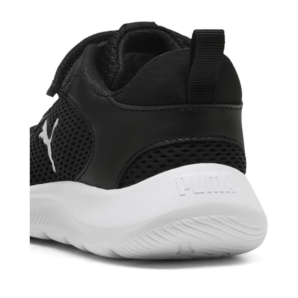 Zapatilla Infantil Ni&ntilde;o Puma Fun Racer Negro image number 4.0