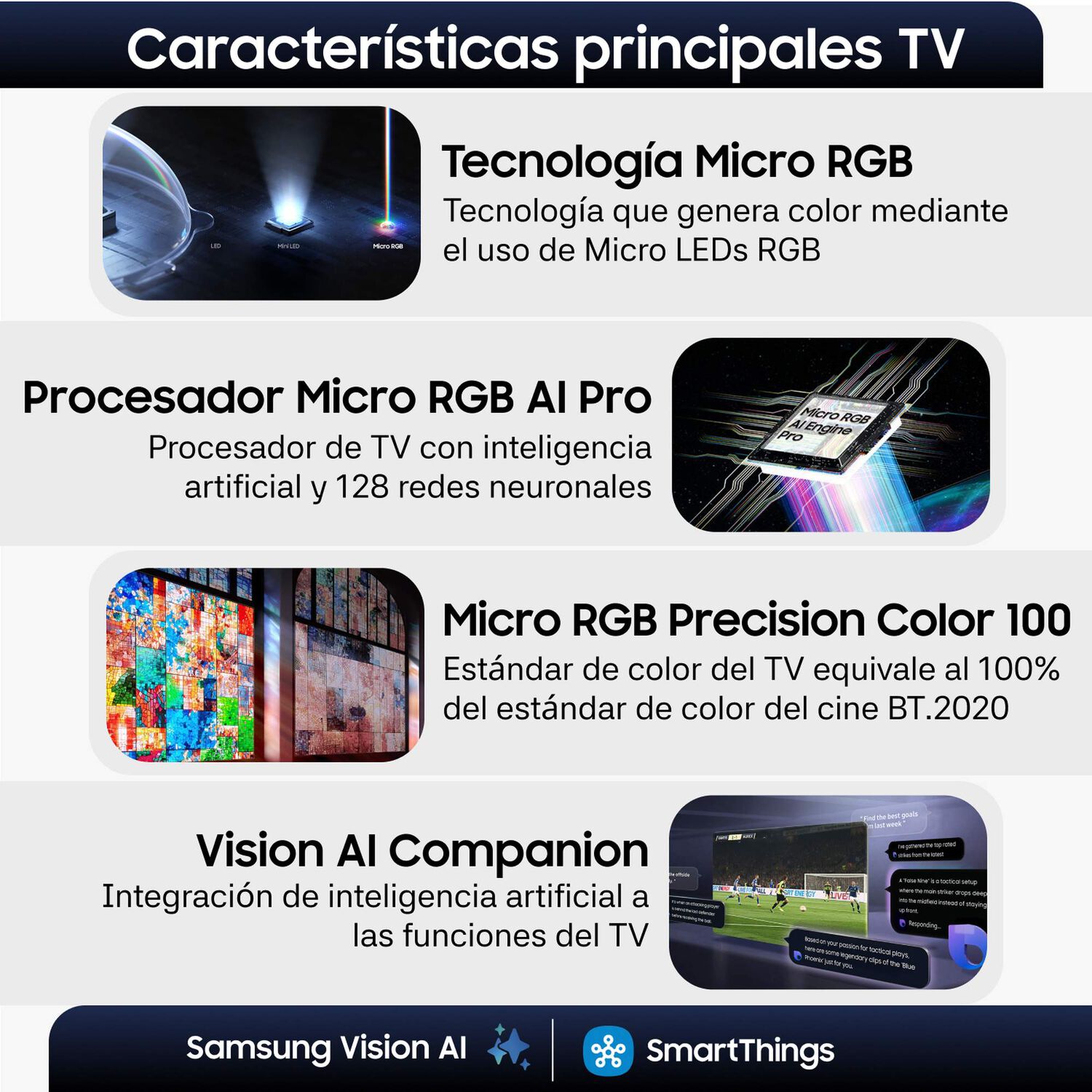 85 Micro Rgb R95h 4k Samsung Vision Ai Smart Tv 2026 image number 2.0