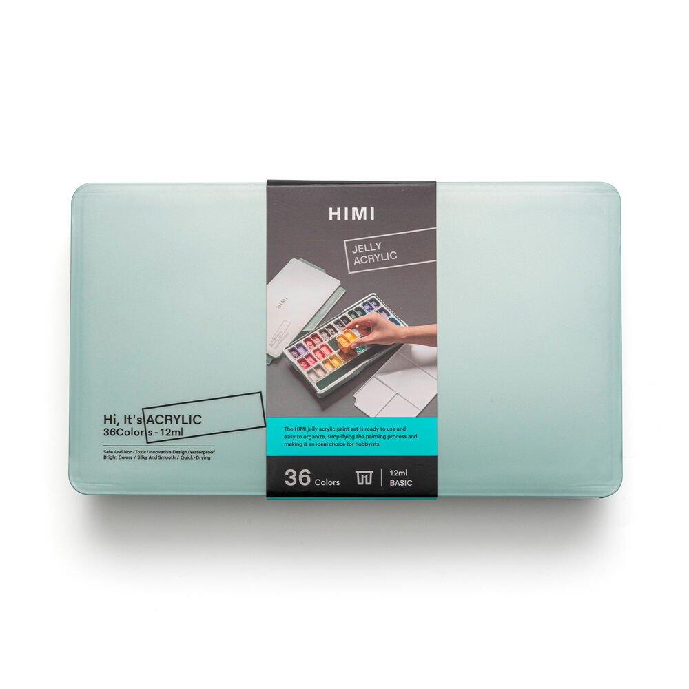 Himi Set Pintura Acrílica Twin Cup 12 Ml 36 Colores image number 0.0