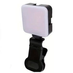 Mini Luz Led Con Clip Para Selfies Celular Tablet Laptop