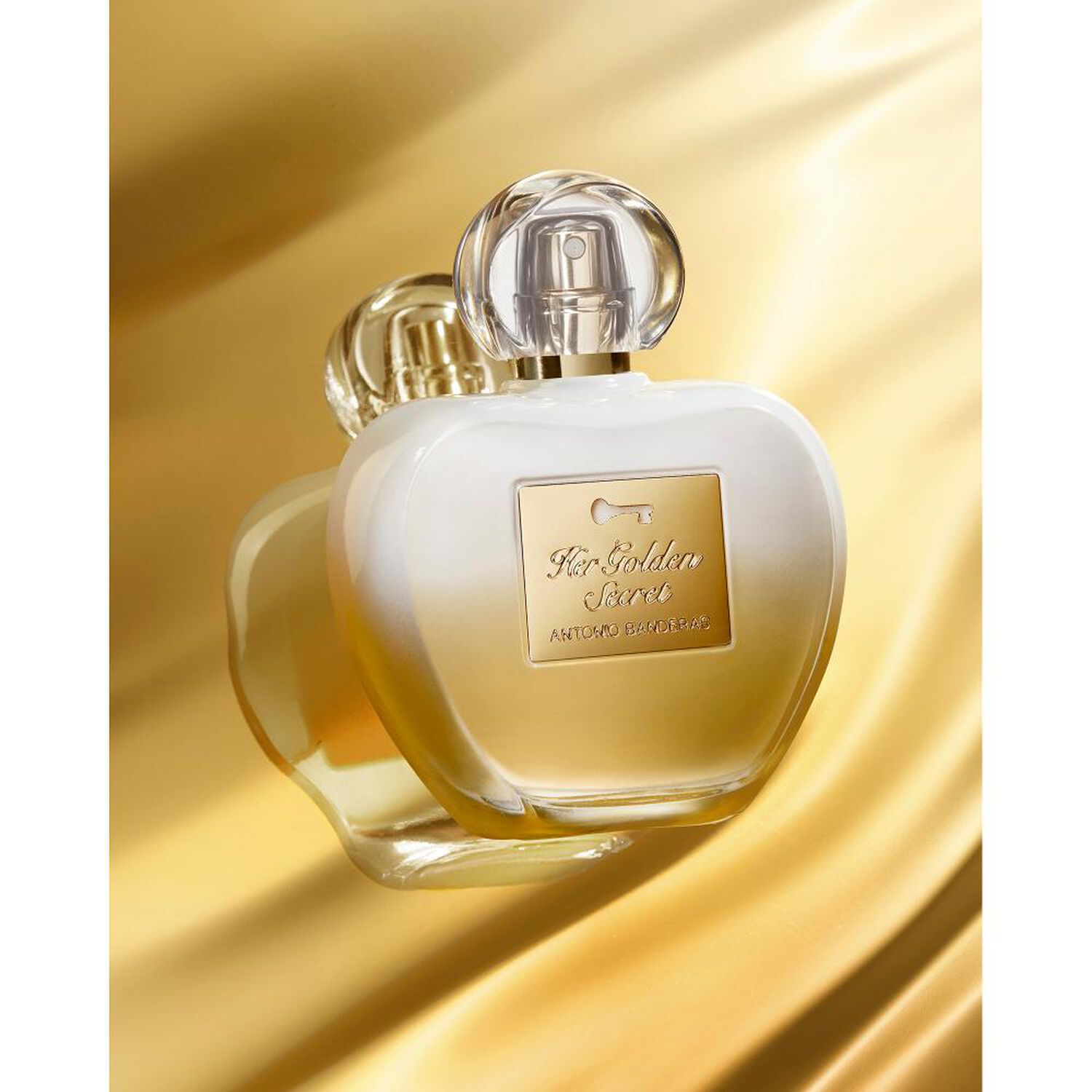 Set De Perfumer&iacute;a Mujer Her Secret Golden Banderas / 50 Ml / Edt + Loci&oacute;n Corporal 75 Ml image number 7.0