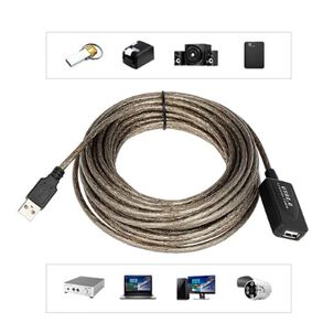 Extension Cable Usb Activo 10 Metros Blindado