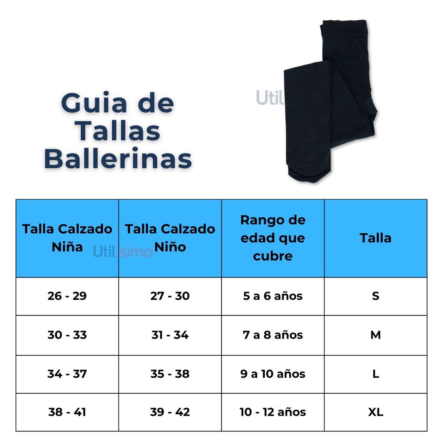 Pack 5 Ballerina Escolar Calcetines Algod&oacute;n Azul Ni&ntilde;a image number 2.0