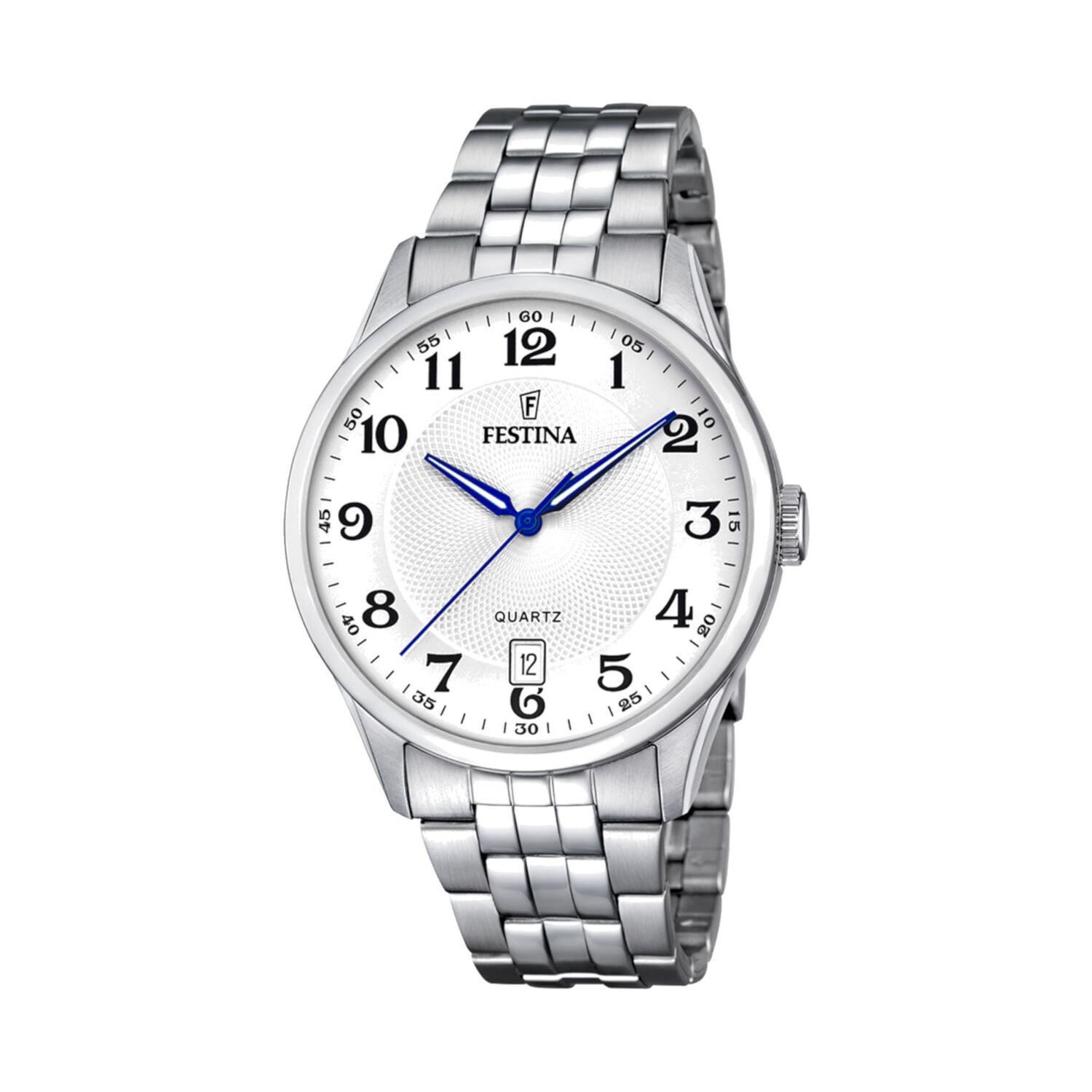 Reloj F20425/1 Festina Blanco Hombre Acero Clasico image number 0.0
