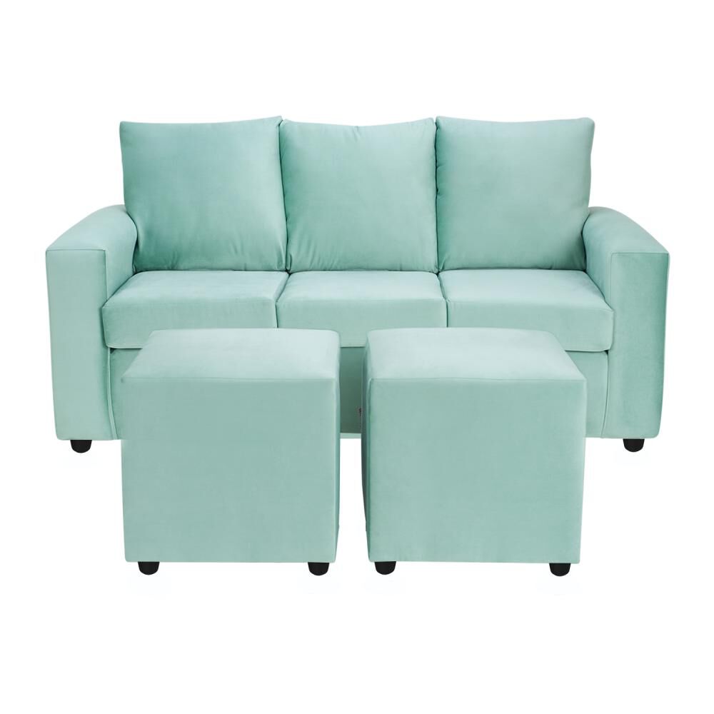 Juego De Living Bodevir Kendy / 3 Cuerpos image number 0.0