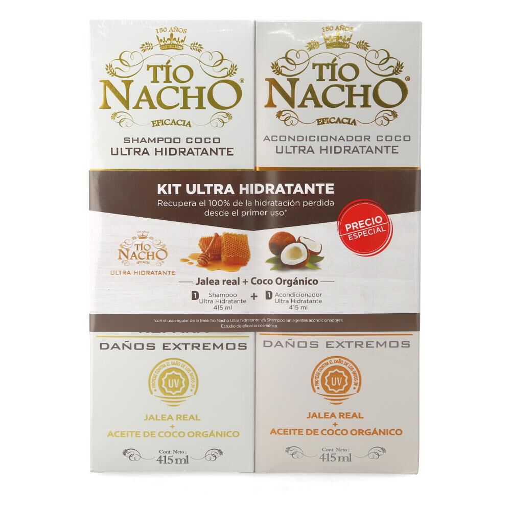 Set Tio Nacho Ultra Hidratante Shampooo 415 Ml + Acondicionador 415 Ml image number 0.0