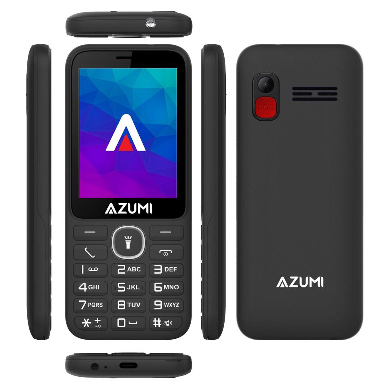 Celular B&aacute;sico Azumi SA4 / 128 MB / Claro image number 7.0