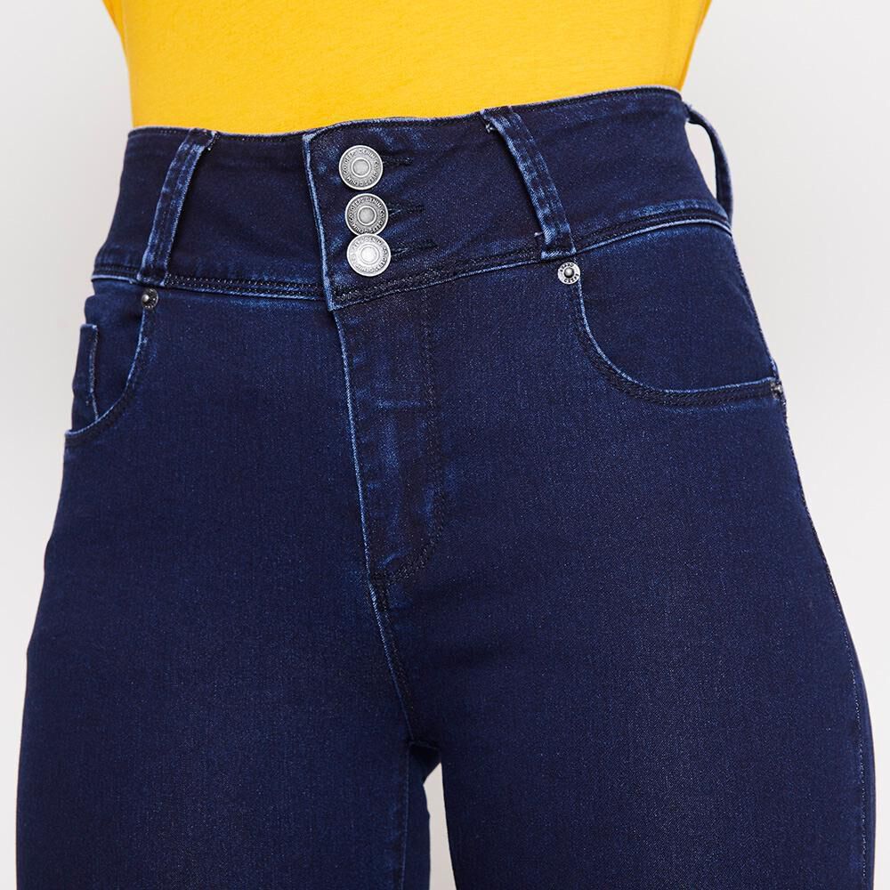 Jeans Mujer Tiro Alto Push Up Geeps image number 3.0
