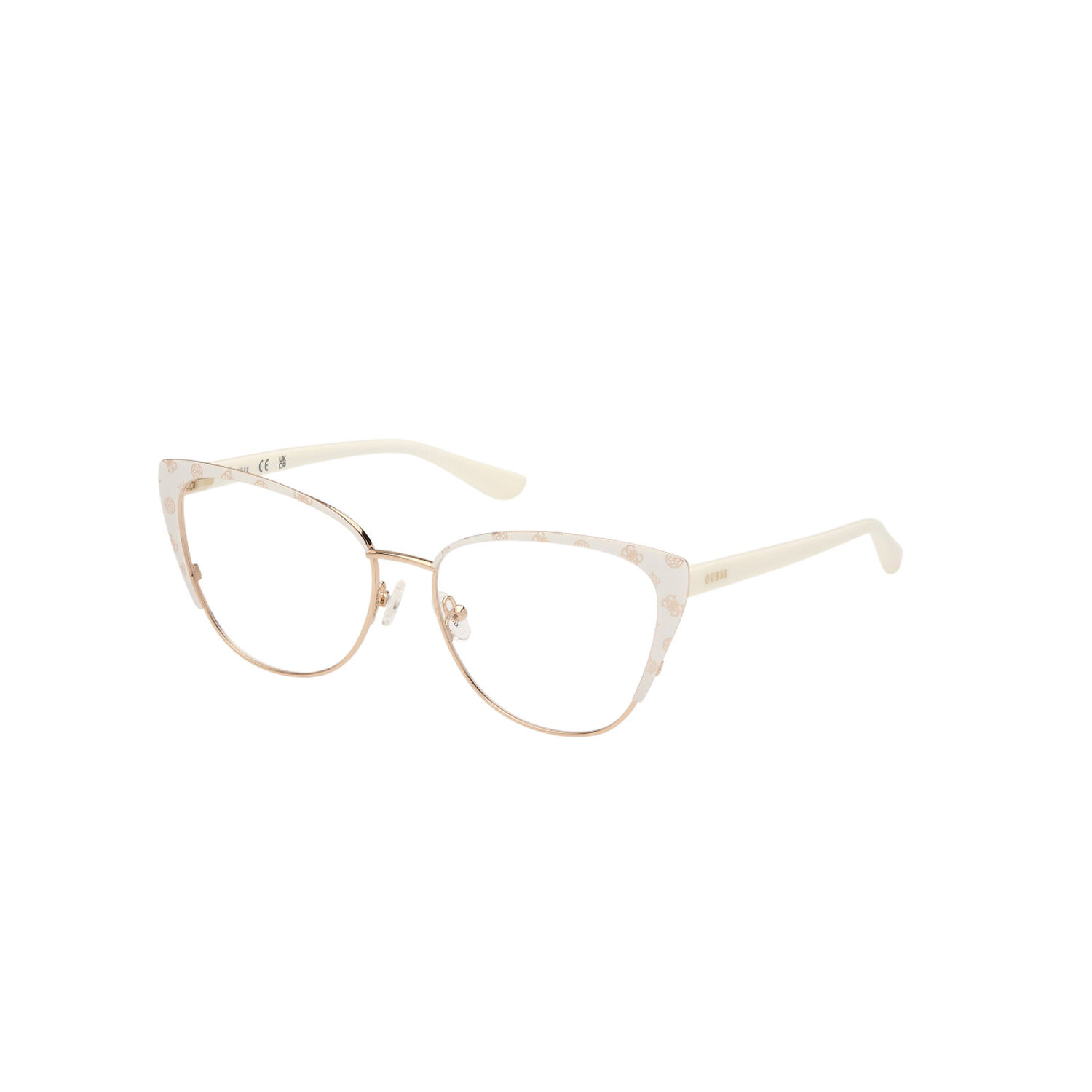 Lentes &Oacute;pticos Blanco Guess image number 1.0