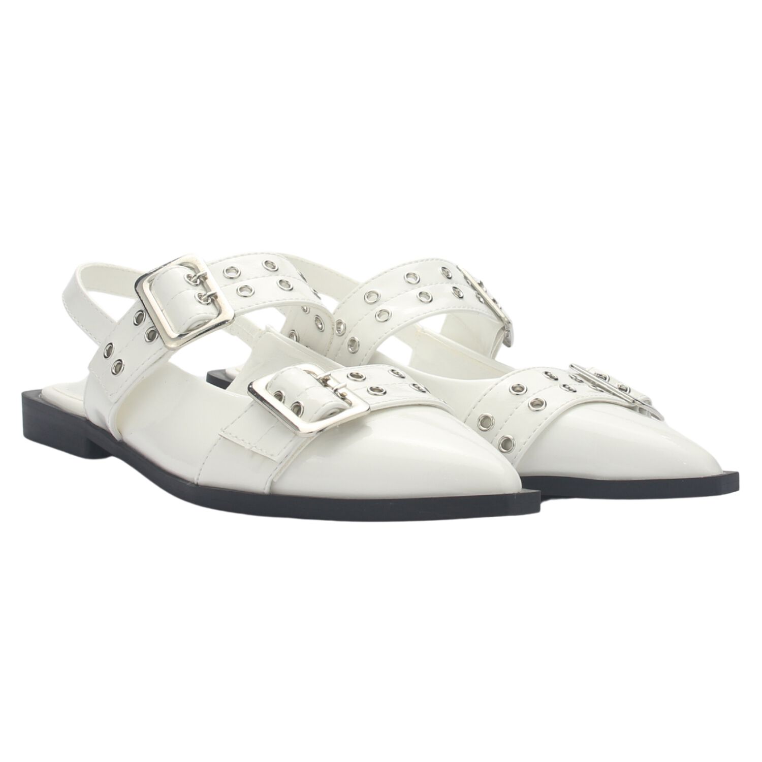 Ballerina Mujer Chalada Slik-21 Blanco Casual image number 6.0