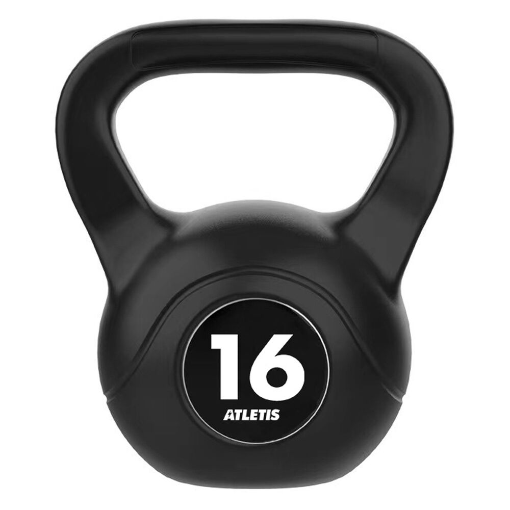 Kettlebell Mancuerna Pesa Rusa Cemento 16 Kg Negro image number 0.0