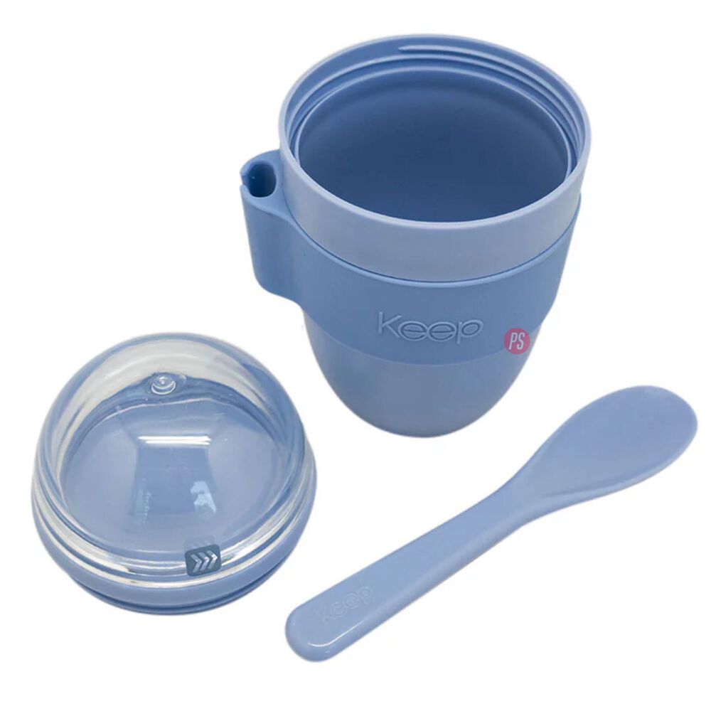 Vaso Snack Keep 450 Ml Con Cucharita Colores - Ps image number 2.0