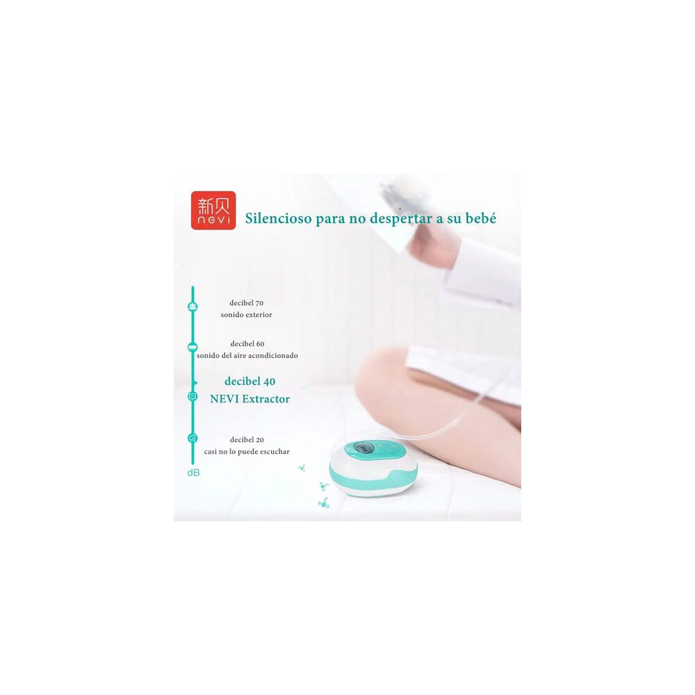 Extractor De Leche El&eacute;ctrico 9 Niveles Inalambrico Lubabycas image number 8.0