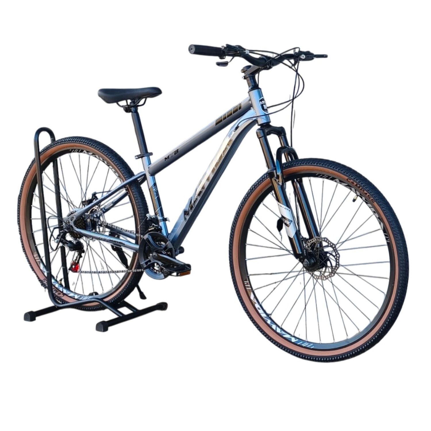 Bicicleta Aro 29 Mawida 21 Veloc Y Freno Disco Gris Silver image number 1.0