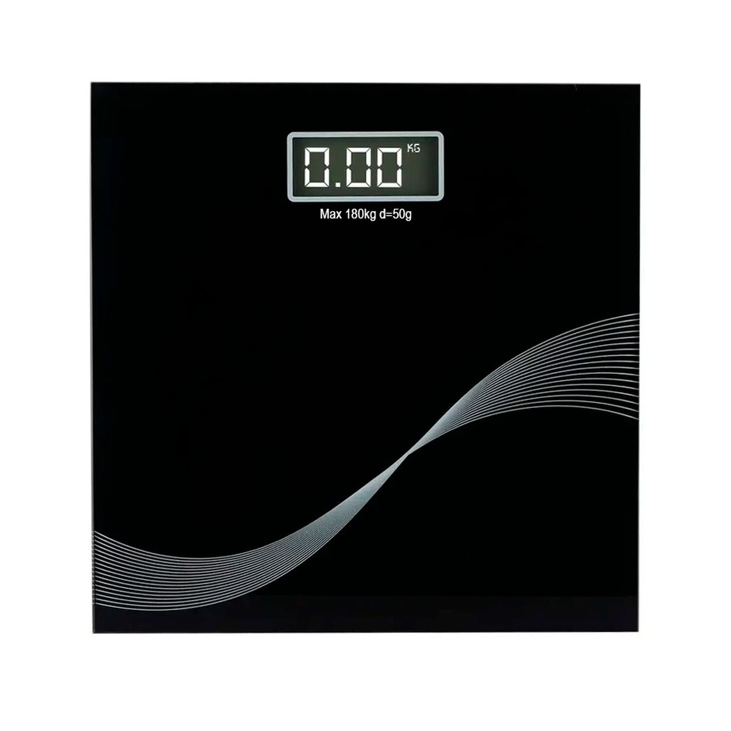 B&aacute;scula Digital De Vidrio Con Pantalla Lcd 180kg image number 0.0