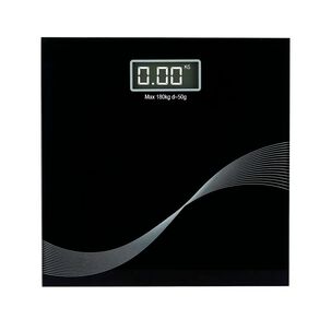 B&aacute;scula Digital De Vidrio Con Pantalla Lcd 180kg