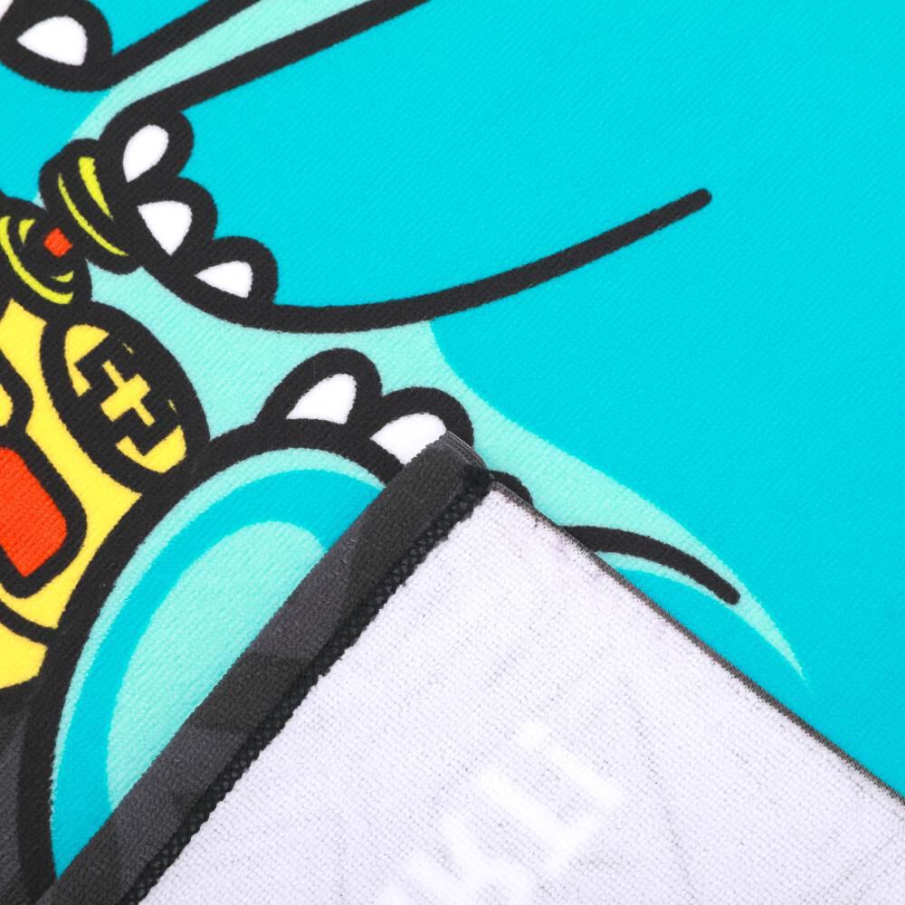 Toalla Playa Capucha Casaideal Kids Press / 60 X 120 Cm image number 4.0