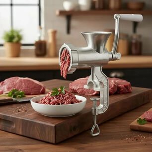 Moledora Picadora Manual De Carne Con Manilla Y Prensa