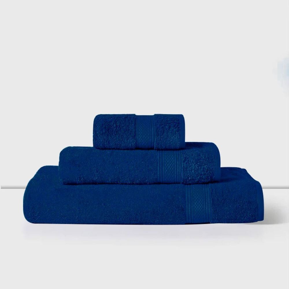 Toalla De Baño 70x140 Centimetros / Azul Lourdes image number 2.0