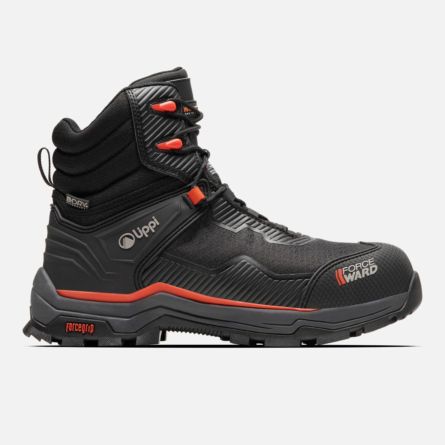 Zapato Seguridad Lippi Pro Work Hombre Stratos High Rojo image number 0.0