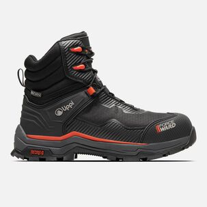 Zapato Seguridad Lippi Pro Work Hombre Stratos High Rojo