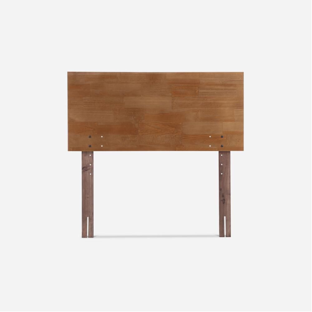 Cama Europea Rosen Ergo T / 1.5 Plazas / Base Normal + Respaldo Tabor Caramelo image number 1.0