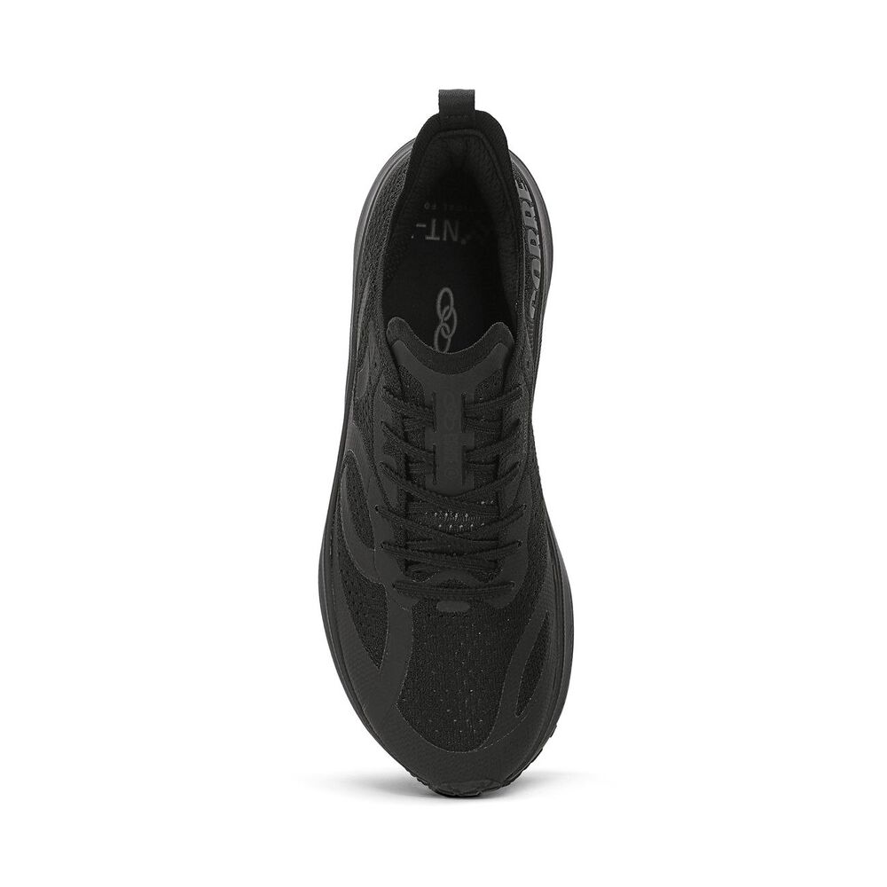 Zapatilla Running Hombre Corre 4 Negro image number 3.0
