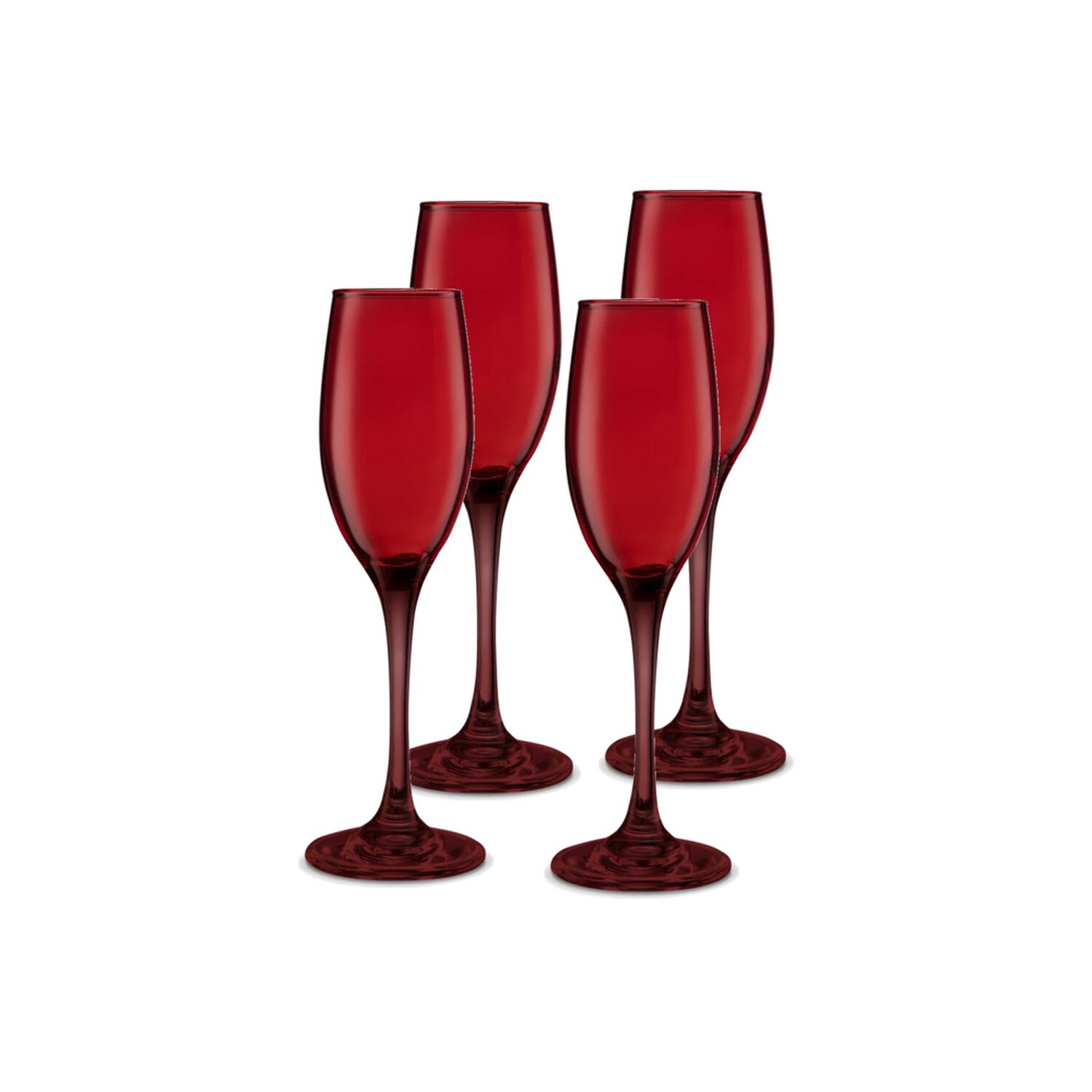 Set De Copas Allegra Full Rojo / 4 Piezas / 4 Personas / 180cc image number 0.0