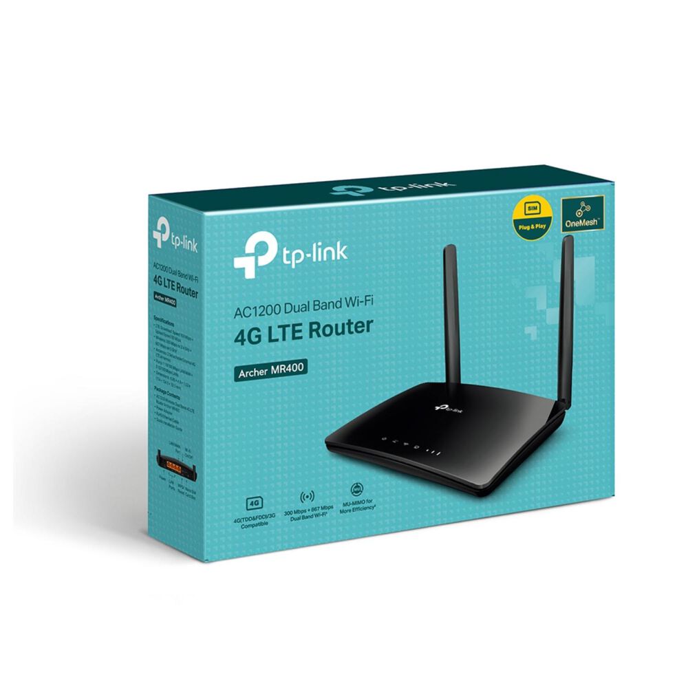 Router Wifi 4g Lte Doble Banda Ac1200 Mr400 image number 4.0