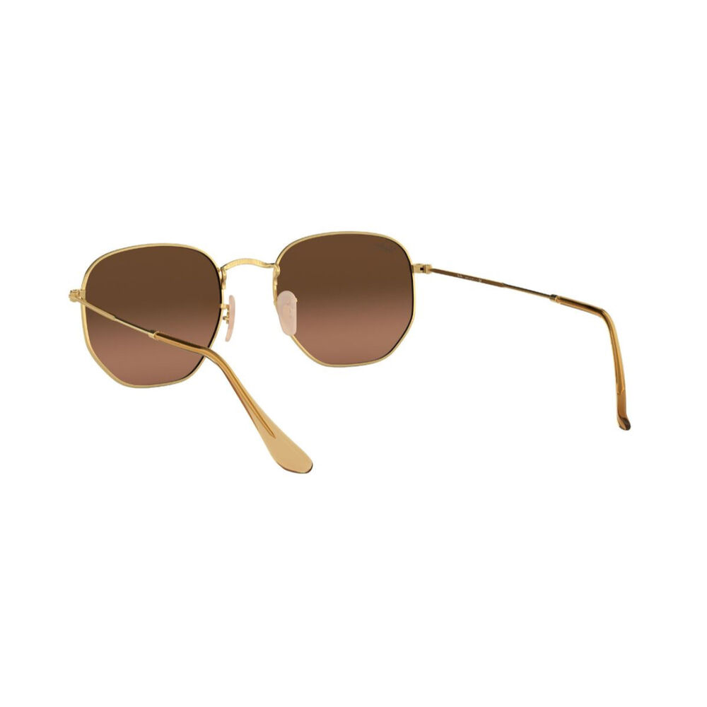 Lentes De Sol Hexagonal Dorado Ray-ban image number 5.0