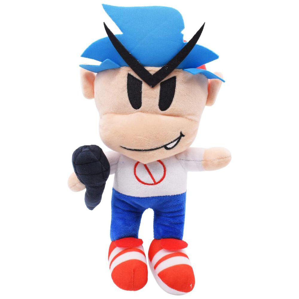 Juguete Peluche Boyfriend 25cm Friday Night Funkin Azul image number 0.0