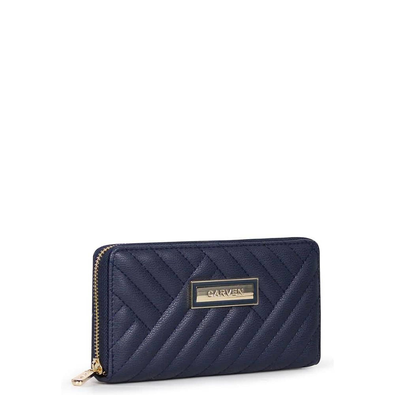 Billetera De Mujer Ava Azul Carven image number 1.0