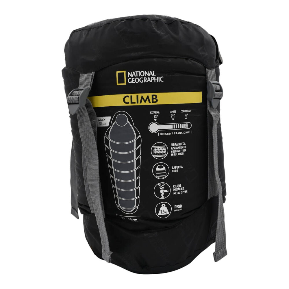 Saco De Dormir Climb 6°c Amarillo National Geographic image number 2.0