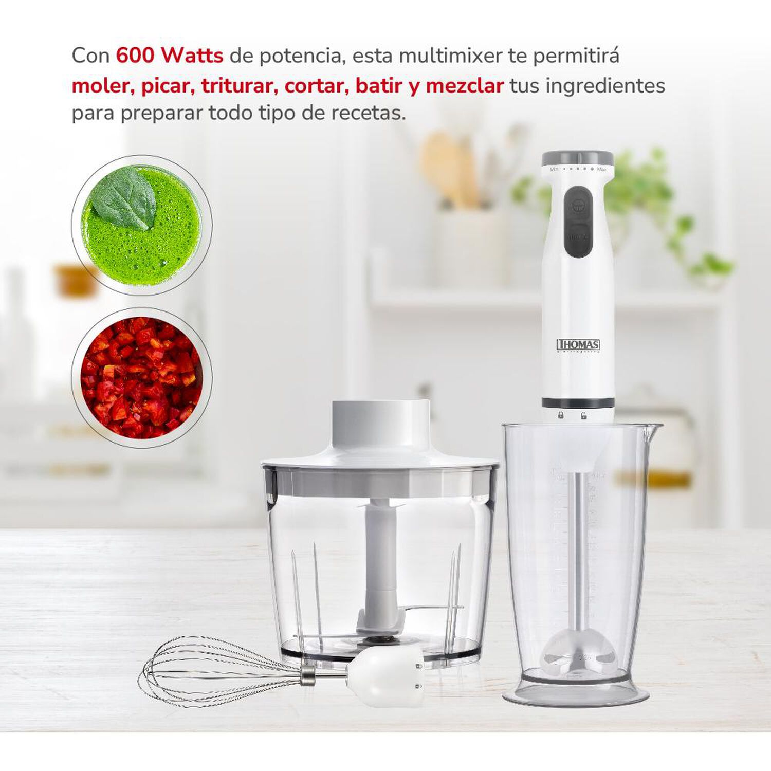 Minipimer Thomas TH-8725 / 600W image number 2.0
