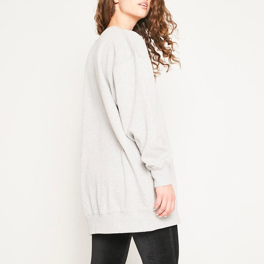 Polerón Oversize Cuello Redondo Mujer Freedom image number 2.0