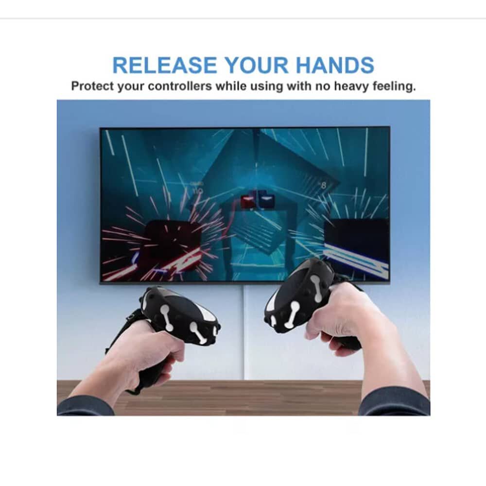 Funda Grips Para Mandos Oculus Quest 2 + Correa Ajustables image number 6.0
