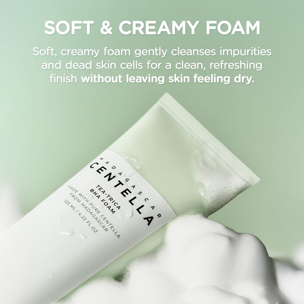 Madagascar Centella Tea-trica Bha Foam (skin1004) - 125ml Espuma Limpiadora Pieles Grasas Y Con Acn&eacute; image number 4.0