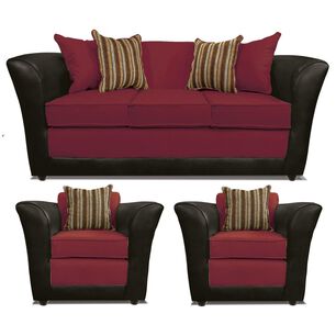 Juego De Living Elegant Minesota / 5 Cuerpos