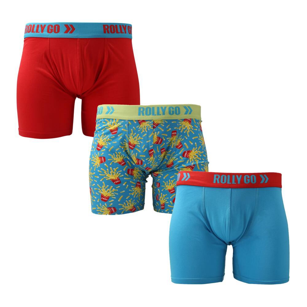 Pack Boxer Boxer Hombre Rolly Go / 3 Unidades image number 0.0