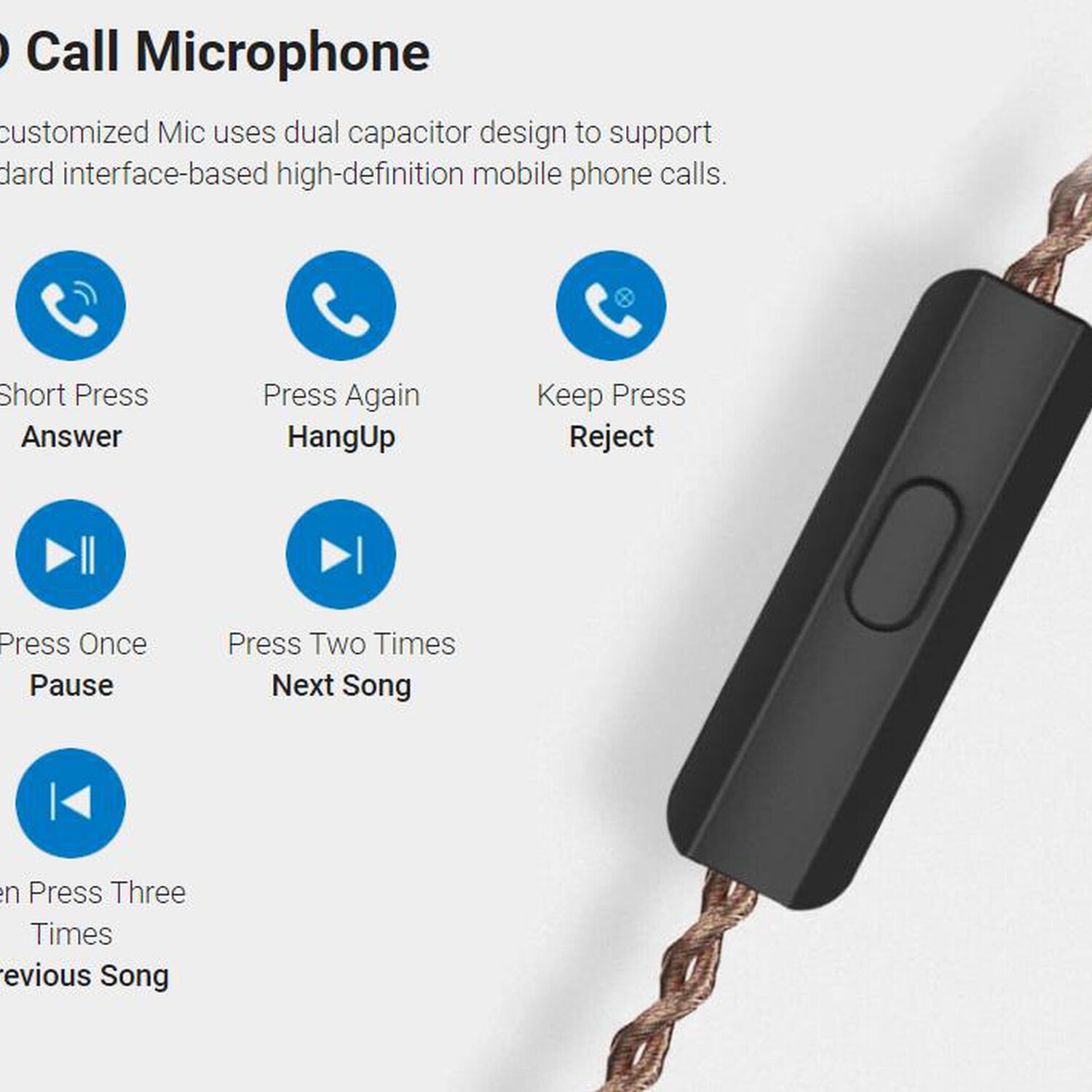 Aud&iacute;fono Zsn Pro-mic Kz image number 4.0