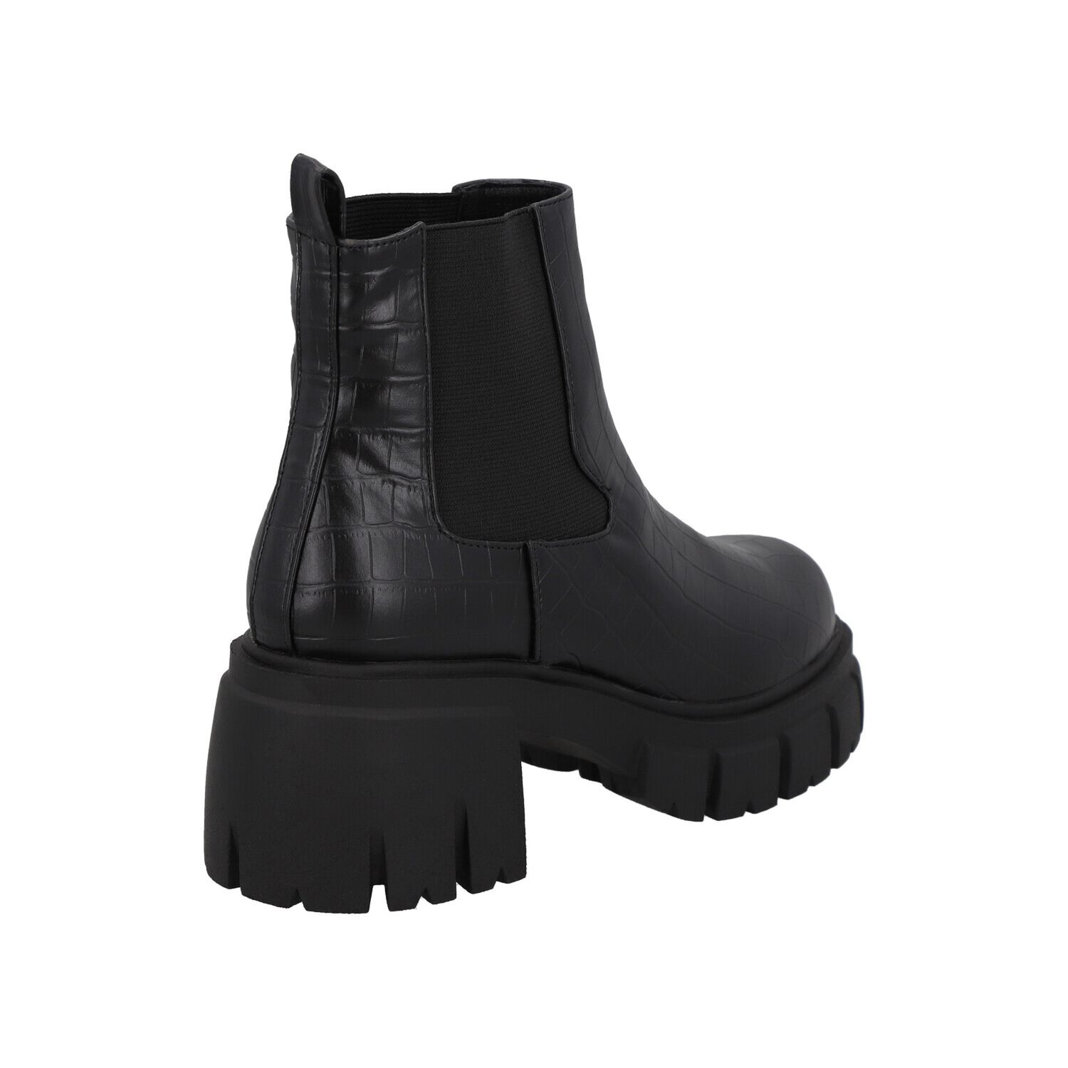 Botin Mujer Negro Plataforma Cecilia Detogni image number 1.0