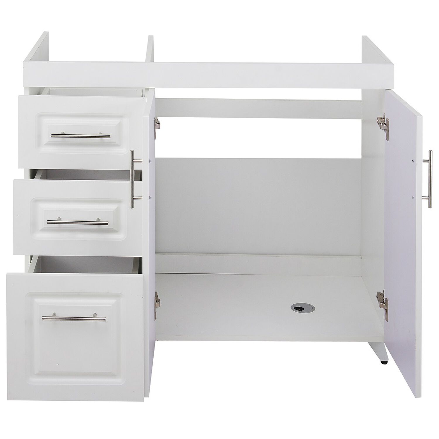Mueble Para Lavaplato Blanco Domsa Modelo Pvc-pi-100 100x47x90cm image number 1.0