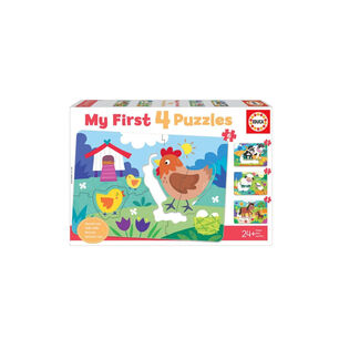 Puzzle Infantil Mam&aacute; Gallina (my First 4 Puzzles) - Ps