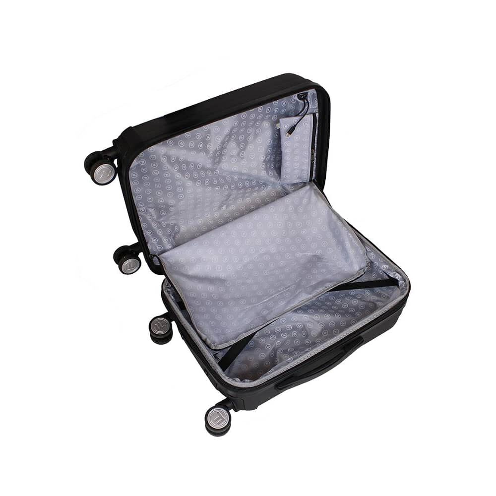 Maleta Flip De Cabina Con Usb Negra F La Maleta De Chile image number 1.0