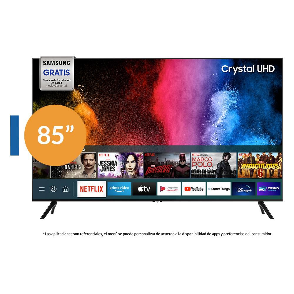 Led 85" Samsung UN85TU8000  / Ultra HD 4K / Smart TV image number 0.0